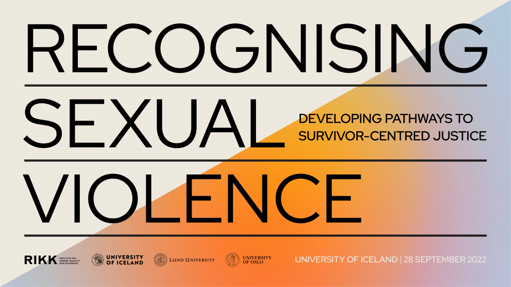 Recognising Sexual Violence